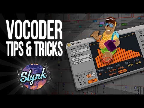 Ableton Tutorial: Vocoder Tips And Tricks (Vocals, Bass Design, Percussion)