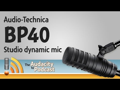 Audio-Technica BP40 is a new studio dynamic mic to compete with Heil PR40