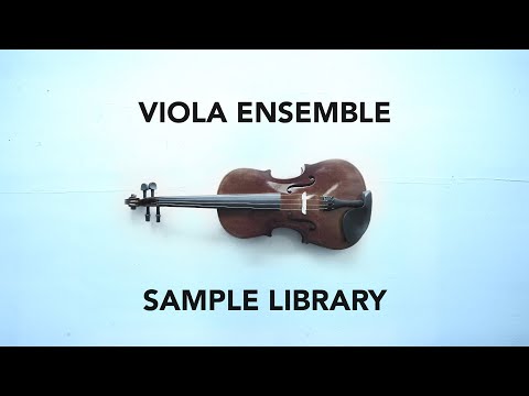 Presenting the Viola Ensemble Sample Library [Kontakt, SFZ, DS] - $15 intro price