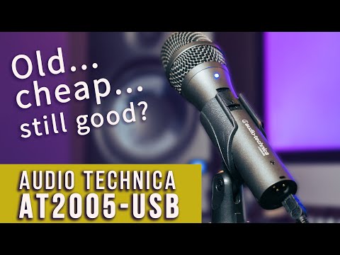Audio Technica AT2005-USB XLR Dynamic Combo Mic - Review &amp; Samples