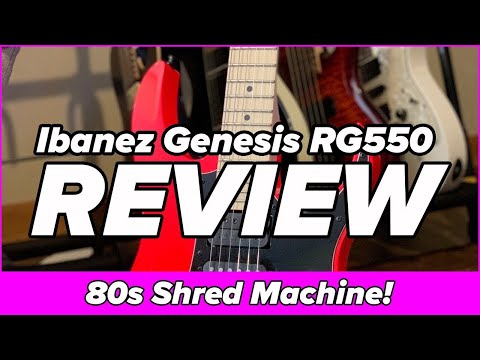 EXTREME 80s GUITAR! - Ibanez Genesis Collection RG550 Guitar Review - LongestSoloEver Reviews