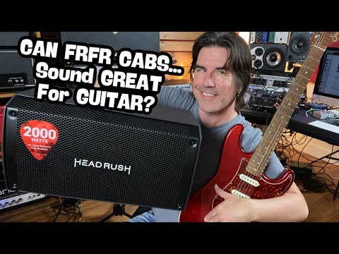 CAN FRFR CABS SOUND GREAT FOR GUITAR? Headrush FRFR 108