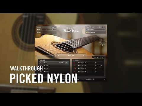 SESSION GUITARIST — PICKED NYLON Walkthrough | Native Instruments