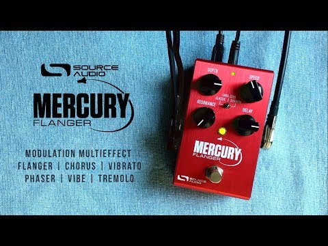 Source Audio Mercury - Modulation Multieffect (Flanger, Chorus, Vibrato, Phaser, Vibe, Tremolo)