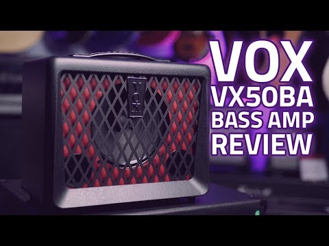 Vox VX50BA Bass Guitar Amp Review - A Highly Portable, Small Bass Amp
