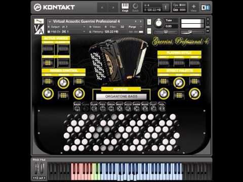 Virtual Acoustic - Guerrini Professional 4 accordion for NI Kontakt VST