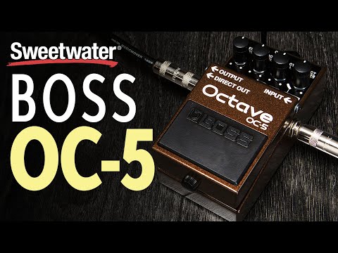 BOSS OC-5 Octave Pedal Demo
