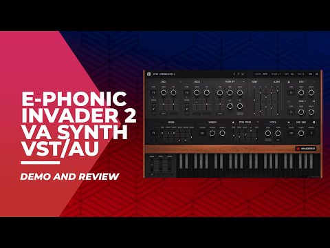 E-Phonic Invader 2 VST/AU Synth - BEST BUDGET PLUGIN REVIEW - The New Budget Virtual Analog Beast