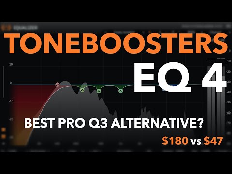 Toneboosters EQ 4 | Best Pro Q 3 Alternative for MAC &amp; PC
