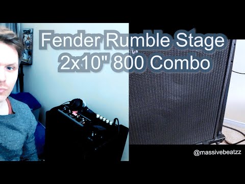Fender Rumble Stage 800 Combo - Play Through