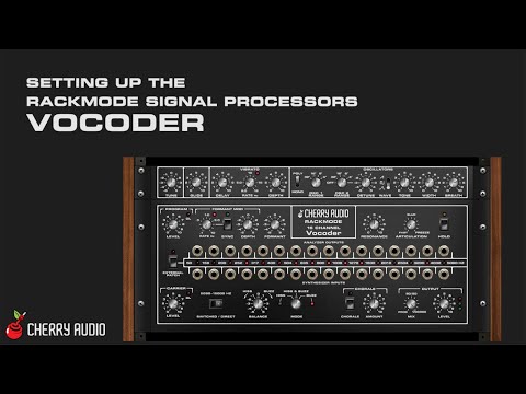 Setting Up The Rackmode Signal Processors Vocoder