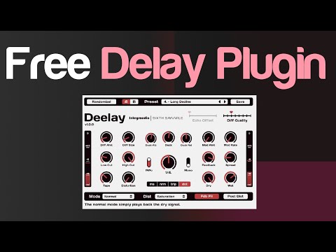 Integraudio &amp; Sixth Sample - Deelay (Free Delay VST/AU Plugin)