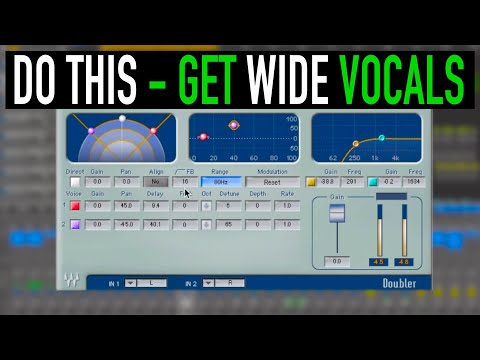How to Use Waves Doubler - Get Wider Vocals