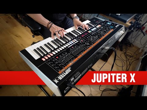 Roland Jupiter-X Synthesizer: Unboxing &amp; Jam