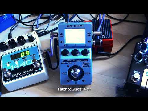 Zoom MS70CDR Multistomp Ambient/Drones Patches