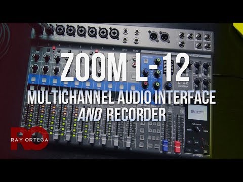 Zoom L-12 Review &amp; Setup - Audio Interface and Recorder!