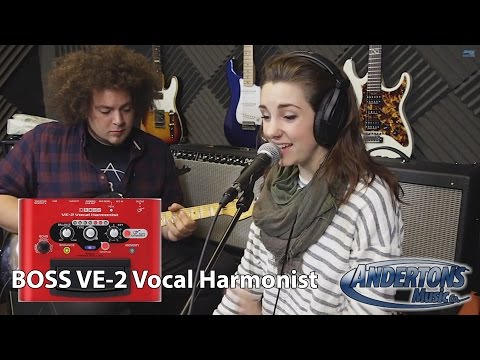 BOSS VE-2 Vocal Harmonist Stomp Box