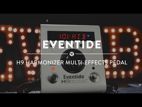 Eventide H9 Harmonizer Multi-Effect Pedal | Reverb Demo Video