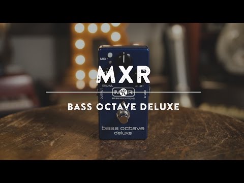 MXR Bass Octave Deluxe | Reverb Demo Video