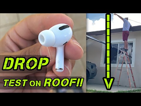 Airpods Pro DROP TEST [On top of ROOF!!]