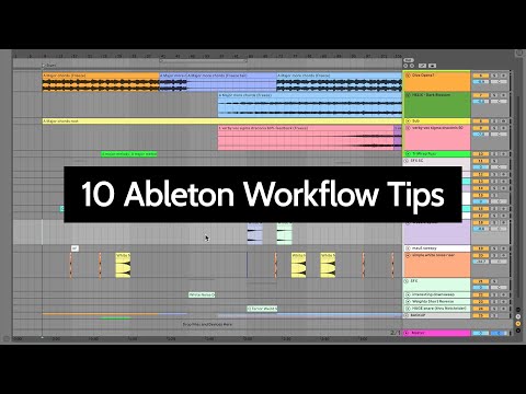 10 Ableton Workflow Tips