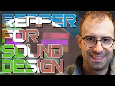 Reaper Theme And Customized Settings For Sound Design