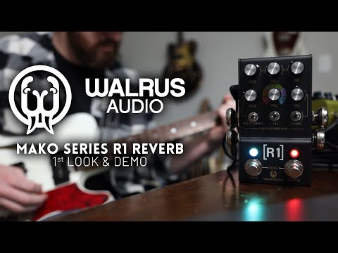 Walrus Audio Mako Series R1 Reverb - 1st Look &amp; Demo