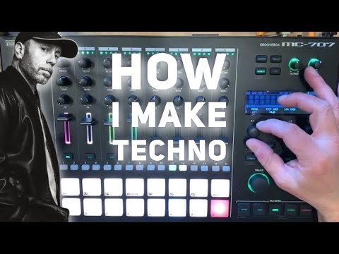 #MC707 HOW MAKE A TECHNO TRACK FROM SCRATCH ( no talking )