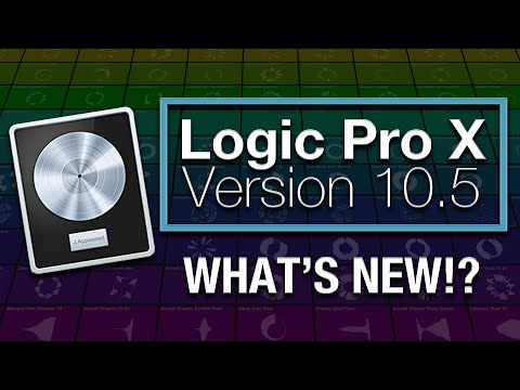 LOGIC PRO X 10.5 - What&#039;s New in Logic 10.5!?