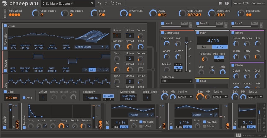 kiloHearts Phase Plant Review - The 13 Best Synth & Instrument Plugins (And 5 Best FREE Synth Plugins) | Integraudio.com