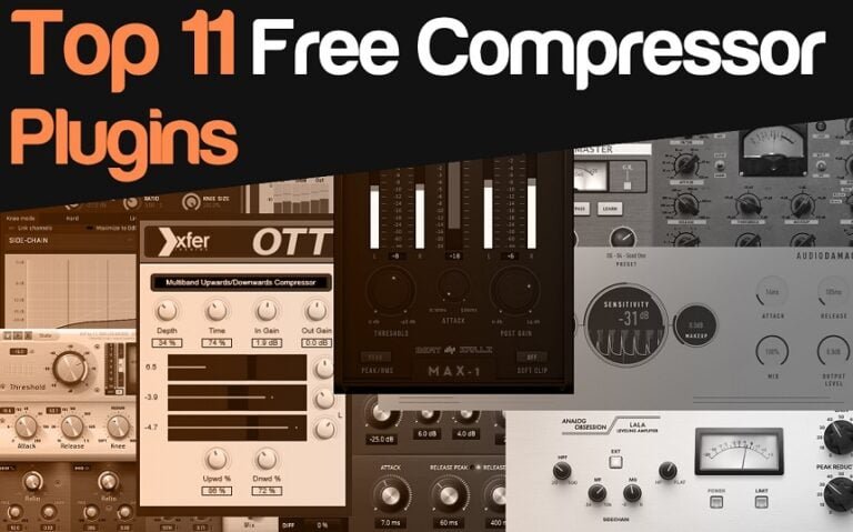Top 11 Free Compressor Plugins 2025 (SSL, Vari-Mu, Opto..)