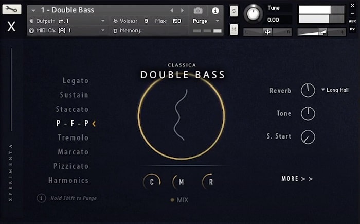 XPERIMENTA Project - Classica Double Bass Review - Top 10 Double Bass Plugins & Kontakt Libraries (Best Upright Basses + Free Plugins) | integraudio.com