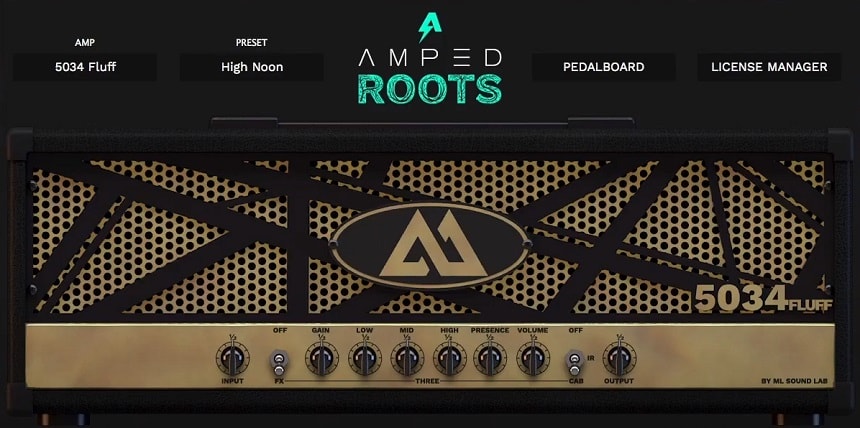 ML Sound Lab - Amped Roots Free Review - The 4 Best Free Plugins For Metal Music | Integraudio.com
