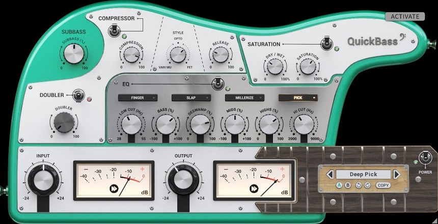 United Plugins QuickBass Review - Top 11 Plugins For Metal Music 2021 (Best Guitars, Drums & Effects) | Integraudio.com