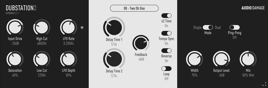 Audio Damage Dubstation 2 Review - Top 10 PluginBoutique Plugins With Best Value (And 7 Best Free Tools) | Integraudio.com