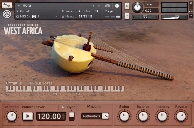 NI West Africa Review - 10 Best Percussion Libraries For KONTAKT (With Free Libraries, No VST Plugins) | Integraudio.com