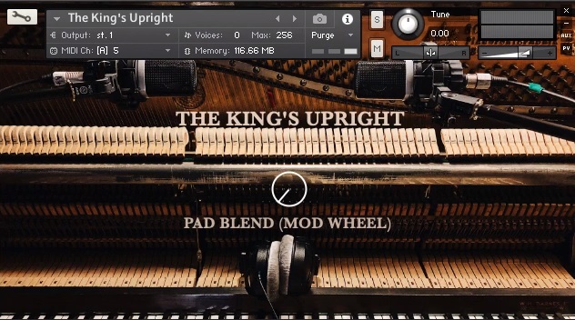 Pianobook The King's Upright - The 5 Best Free Piano Kontakt Libraries | Integraudio.com