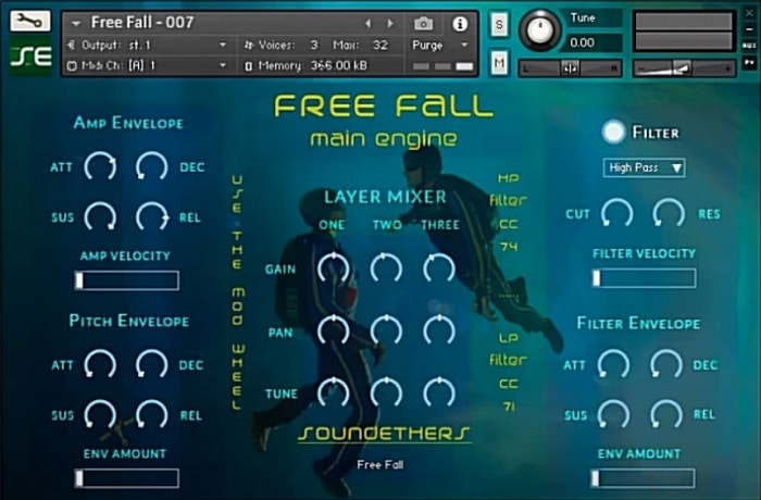 Soundethers Freefall - The 4 Best Free Trap Kontakt Libraries | Integraudio.com