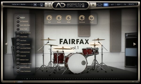 Addictive Drums, XLN Audio, Integraudio Plugin