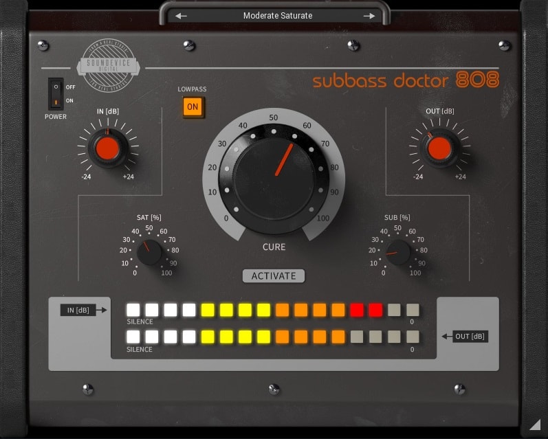 SubBass Doctor 808 (Sub / Bass Enhancer) - Top 7 FREE Enhancer Plugins (For Bass, Drums, Vocals & Harmonics) | Integraudio.com