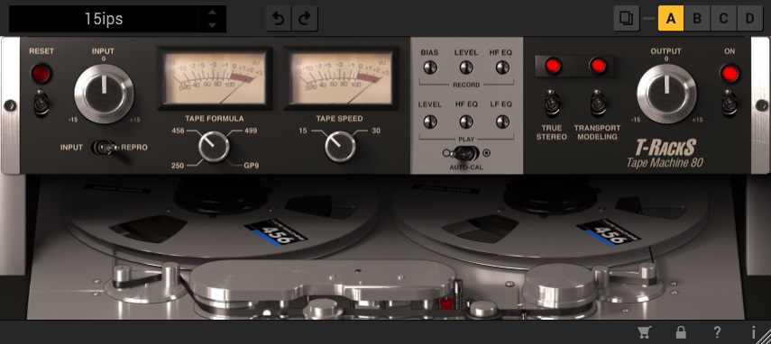 T-Racks Tape Machine 80 - 20 Best Tape Emulation Plugins (Inspired By Real Hardware) For Mixing & Mastering | Integraudio.com