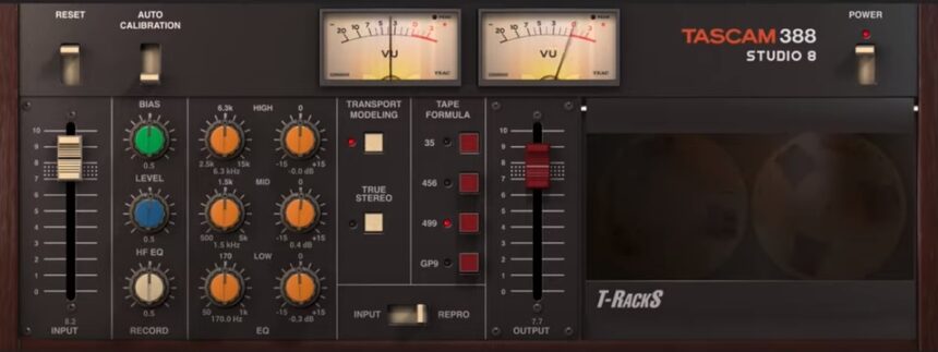 T-RackS TASCAM 388 By IK Multimedia - 20 Best Tape Emulation Plugins (Inspired By Real Hardware) For Mixing & Mastering | Integraudio.com