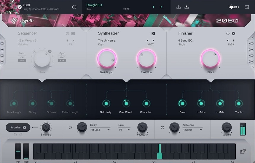 UJAM Usynth 2080 Review - Top 20 Plugins For Synthwave & Chillwave (+ Best KONTAKT Libraries & FREE Plugins) | integraudio.com