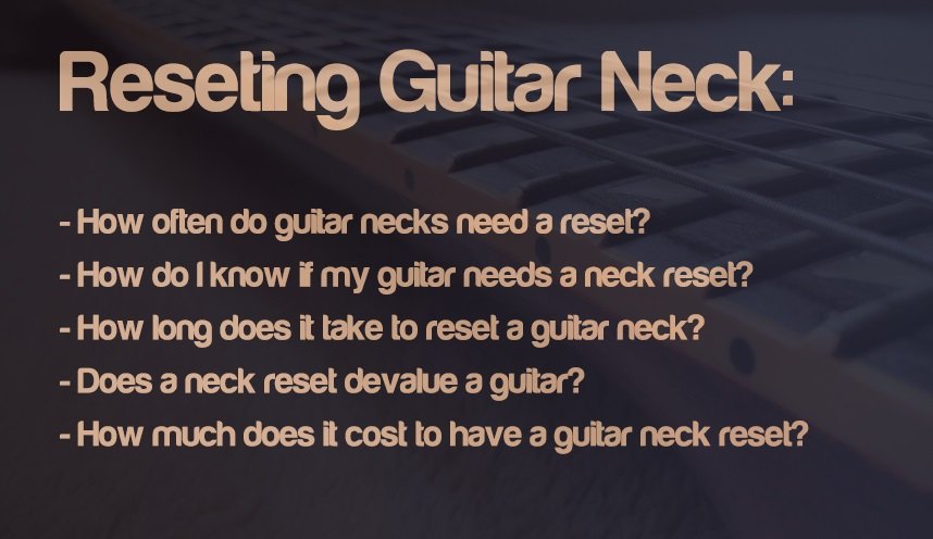 How often guitar necks need reset? | integraudio.com