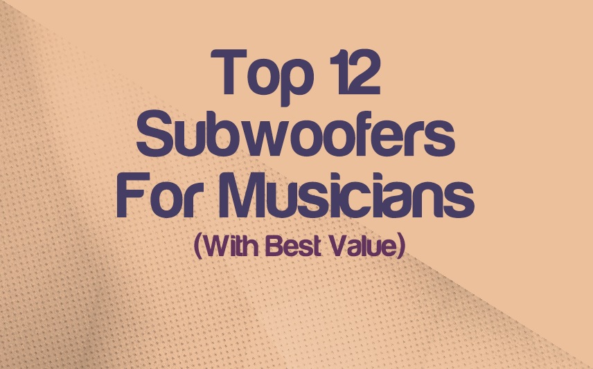 Top 12 Subwoofers For Music Producers (Best Value/Money) | integraudio.com