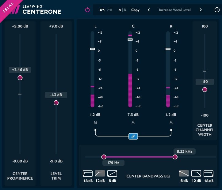 Leapwing CenterOne - 20 Best Utility, Reference & Unique VST Plugins (Paid & Free) | integraudio.com