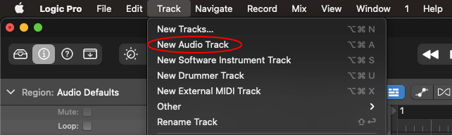 How To connect a USB mic to Logic Pro?