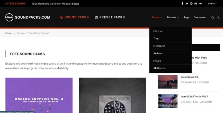 Sample Audio Link 12 Best Websites For Samples, Presets, Loops & MIDI