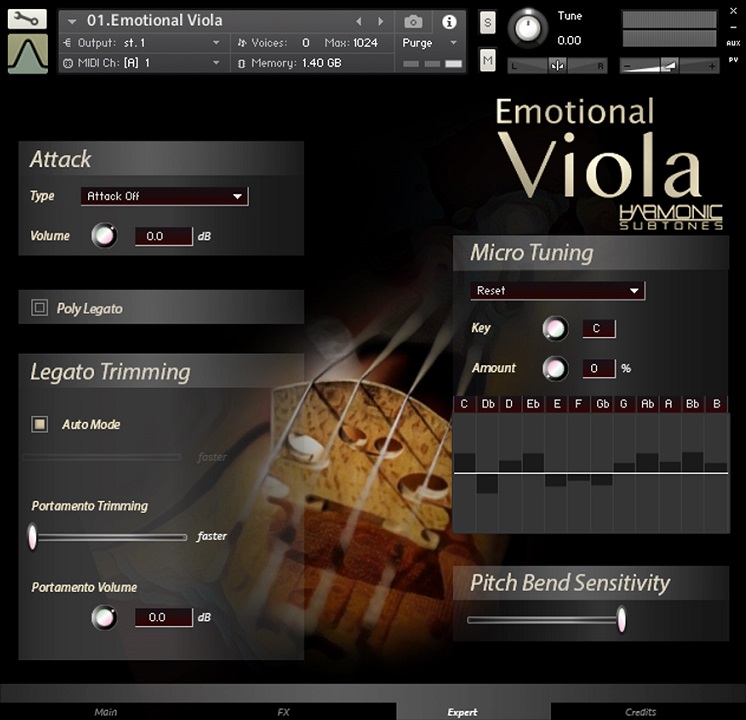 Harmonic Subtones Emotional Viola - Top 10 Viola Plugins With Most Realistic Sound | integraudio.com