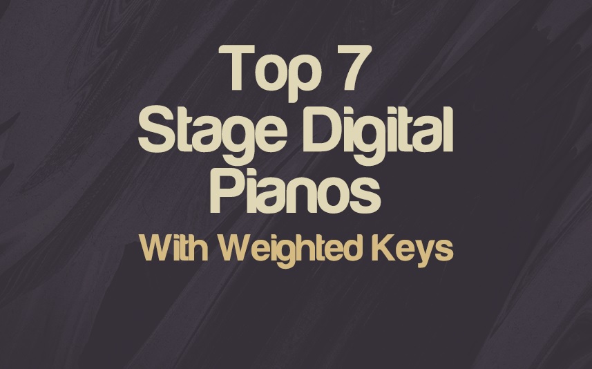 Top 7 Stage Digital Pianos With Weighted Keys | integraudio.com